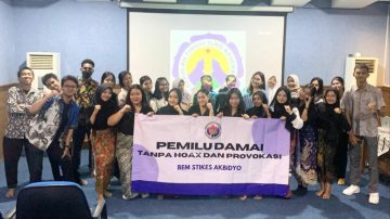 BEM STIKES AKBIDYO Gelar Deklarasi Dukung Pemilu Damai