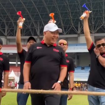 Keseruan The Big Tour Bank Jateng di Yogyakarta : Dari Lari Hingga Tarik Tambang