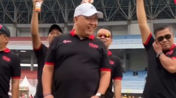 Keseruan The Big Tour Bank Jateng di Yogyakarta : Dari Lari Hingga Tarik Tambang