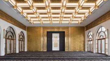 Desain Elegan Masjid yang Dibangun Bos HS Muhammad Suryo di Lokasi Kecelakaan Isterinya