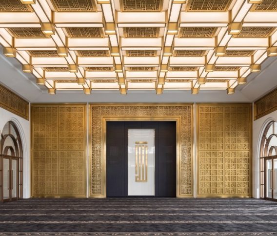 Desain Elegan Masjid yang Dibangun Bos HS Muhammad Suryo di Lokasi Kecelakaan Isterinya