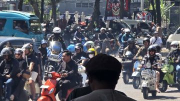 Ribuan Pecinta Scooter Padati Jogja Expo Center, Meriahkan Jogja Scooter Parade 2026​