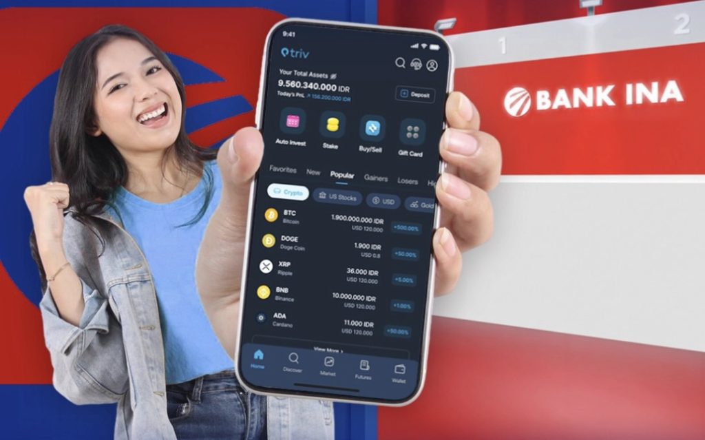 Kabar Baru untuk TRIVERS: Triv Resmi Hadirkan Bank INA di Aplikasi