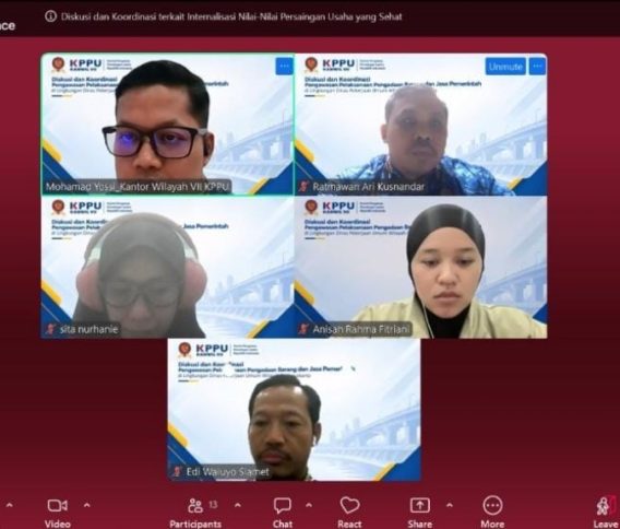 Tegakkan Persaingan Sehat, KPPU Kanwil VII Gelar Bimtek Pengawasan Pengadaan Barang dan Jasa di DIY